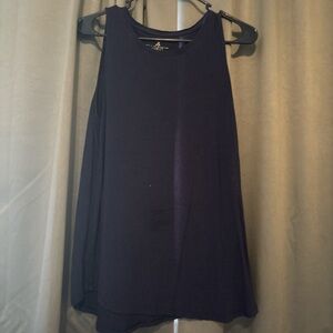 Sleeveless Black Top